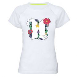 Женская футболка для спорта BTS Map Of The Soul 7 - PrintSalon