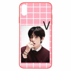 Чехол для iPhone Xs Max BTS V - PrintSalon