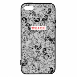 Чехол для iPhone5/5S/SE BTS 방탄소년단 - PrintSalon