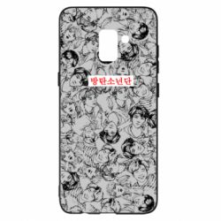 Чехол для Samsung A8+ 2018 BTS 방탄소년단 - PrintSalon