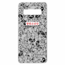 Чехол для Samsung S10+ BTS 방탄소년단 - PrintSalon