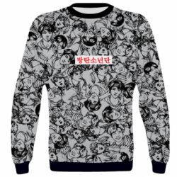 3D свитшот BTS 방탄소년단