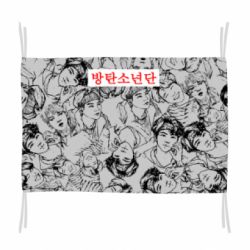 Флаг BTS 방탄소년단