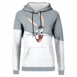 Жіноче 3D худі Bugs bunny muzzle