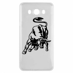 Чехол для Samsung J7 2016 Bull - PrintSalon