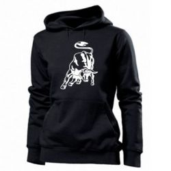 Женское худи Bull - PrintSalon