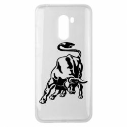 Чехол для Xiaomi Pocophone F1 Bull - PrintSalon