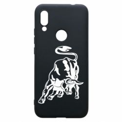 Чехол для Xiaomi Redmi 7 Bull - PrintSalon