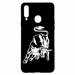 Чехол для Samsung A20s Bull - PrintSalon