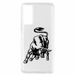 Чехол для Huawei P Smart 2021 Bull - PrintSalon