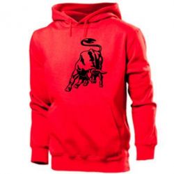 Мужское худи Bull - PrintSalon