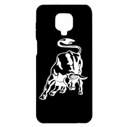 Чехол для Xiaomi Redmi Note 9S/9Pro/9Pro Max Bull - PrintSalon