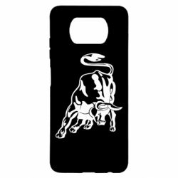 Чехол для Xiaomi Poco X3 Bull - PrintSalon