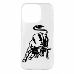 Чехол для iPhone 14 Pro Bull - PrintSalon