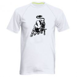 Мужская футболка для спорта Bull - PrintSalon