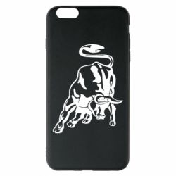 Чехол для iPhone 6 Plus/6S Plus Bull - PrintSalon