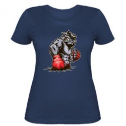 Женская футболка Bulldog MMA - PrintSalon