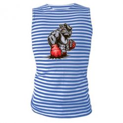 Майка-тельняшка Bulldog MMA - PrintSalon