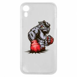 Чехол для iPhone XR Bulldog MMA - PrintSalon