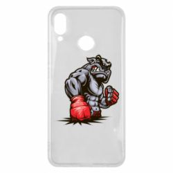 Чехол для Huawei P Smart Plus 2018 Bulldog MMA - PrintSalon
