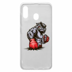 Чехол для Samsung A20 Bulldog MMA - PrintSalon