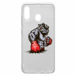 Чехол для Samsung A30 Bulldog MMA - PrintSalon