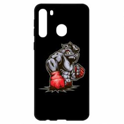 Чехол для Samsung A21 Bulldog MMA - PrintSalon
