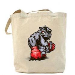 Эко-сумка Bulldog MMA - PrintSalon