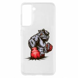 Чехол для Samsung S21 Bulldog MMA - PrintSalon