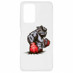 Чехол для Xiaomi Redmi Note 10 Pro Bulldog MMA - PrintSalon