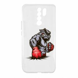 Чехол для Xiaomi Redmi 9 Bulldog MMA - PrintSalon