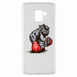 Чехол для Samsung A8+ 2018 Bulldog MMA - PrintSalon