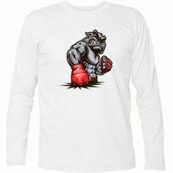 Футболка с длинным рукавом Bulldog MMA - PrintSalon