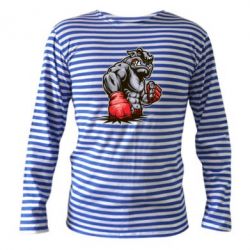 Тельняшка с длинным рукавом Bulldog MMA - PrintSalon