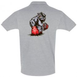 Мужское поло Bulldog MMA - PrintSalon