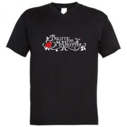 Чоловіча футболка з V-подібним вирізом Bullet For My Valentine - PrintSalon