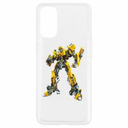 Чехол для Oppo Reno 4 Bumblebee (Bee) - PrintSalon