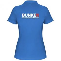 Женское поло Bunker - PrintSalon