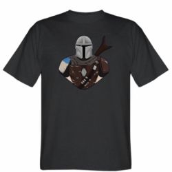 Мужская футболка Stedman Bust of Mandalorian - PrintSalon