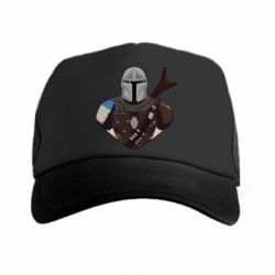Кепка-тракер Bust of Mandalorian - PrintSalon