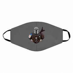 Маска многоразовая Bust of Mandalorian - PrintSalon
