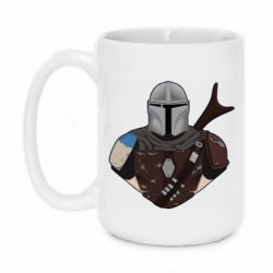 Чашка 420ml Bust of Mandalorian - PrintSalon
