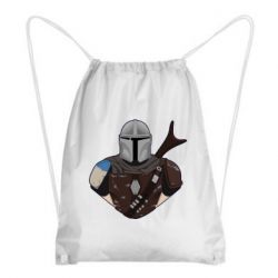Рюкзак-мешок Bust of Mandalorian - PrintSalon