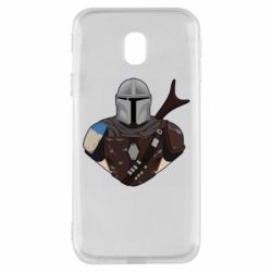Чехол для Samsung J3 2017 Bust of Mandalorian - PrintSalon