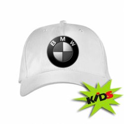 Детская кепка BMW Black & White - PrintSalon