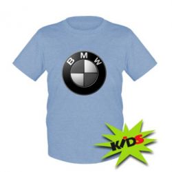 Детская футболка BMW Black & White - PrintSalon