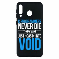 Чехол для Samsung M30 C programmers never die they are just cast into void - PrintSalon