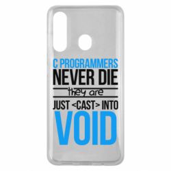 Чехол для Samsung M40 C programmers never die they are just cast into void - PrintSalon