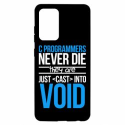 Чехол для Samsung A52 5G C programmers never die they are just cast into void - PrintSalon