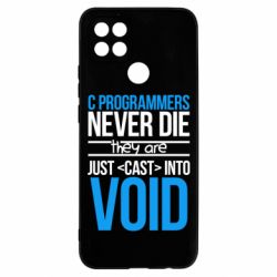Чехол для Oppo A15s/A15 C programmers never die they are just cast into void - PrintSalon